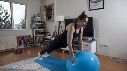 Antrenmanlar eve sığar