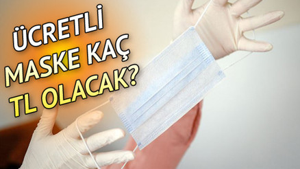 İstanbulda ücretli maske satışı başladı.. Ücretli maske fiyatı nedir, kaç TLden satılacak