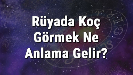 Rüyada Koç Görmek Ne Anlama Gelir Rüyada Koç Kesmek Ve Sevmek Anlamı