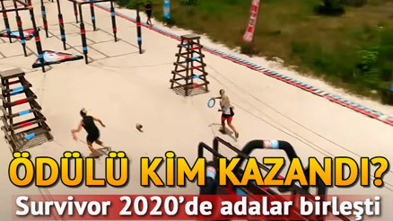 Survivor ödül oyununu kim kazandı Survivor 82. bölümde erzak ödülünü hangi takım aldı Adalar birleşti Survivor ödül oyununu kim kazandı Survivor 82. bölümde erzak ödülünü hangi takım aldı Adalar birleşti