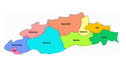Güneydoğu Anadolu Bölgesi illeri nelerdir Güneydoğu Anadolu Bölgesinin özellikleri, iklimi, dağları, ovaları ve bitki örtüsü