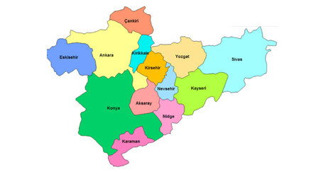 İç Anadolu Bölgesi illeri nelerdir İç Anadolu Bölgesinin özellikleri, iklimi, dağları, ovaları ve bitki örtüsü