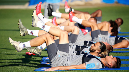 Trabzonspor, Göztepe maçı hazırlıklarını sürdürüyor