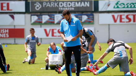 Trabzonspor, Göztepe maçı hazırlıklarını sürdürüyor