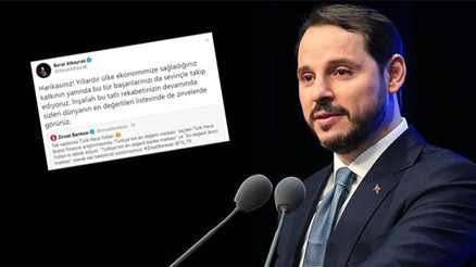 Bakan Albayrak, tatlı rekabeti böyle paylaştı: Harikasınız Bakan Albayrak, tatlı rekabeti böyle paylaştı: Harikasınız