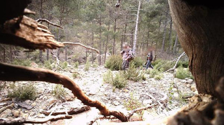 Fotokapana yakalanan avcılara 10 bin TL ceza