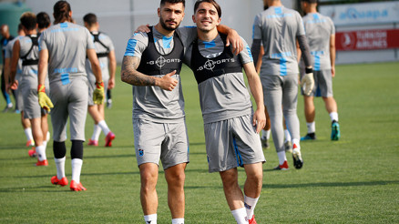 Trabzonspor, Göztepe maçı hazırlıklarını sürdürdü