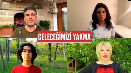 Ünlü isimler, orman yangınlarına dikkat çekti