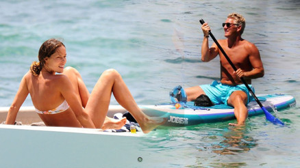 Corona virüse rağmen lüks teknede tatil keyfi Bastian Schweinsteiger ve Ana Ivanovic...