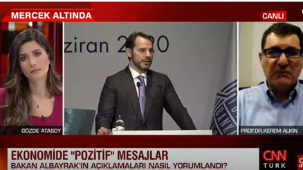 Son dakika... Prof. Dr. Kerem Alkin CNN TÜRKte değerlendirdi 2. salgın olmazsa hızlı toparlanma bekliyoruz
