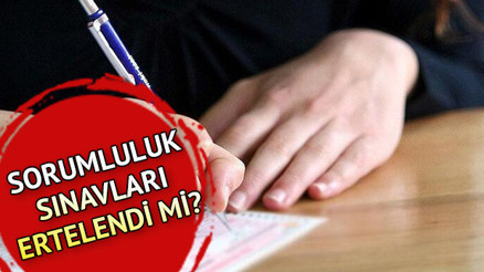 Lise sorumluluk sınavı ne zaman, ertelendi mi MEBten 2020 sorumluluk sınavı tarihiyle ilgili açıklama