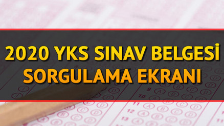 YKS sınav giriş belgesi sorgulama nasıl yapılır İşte YKSye girerken adayın yanında bulundurması gerekenler