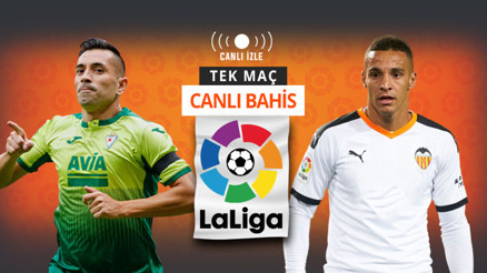 VARdan canı yanan Eibar, zorlu maçta Valenciayı konuk edecek Öne çıkan iddaa...