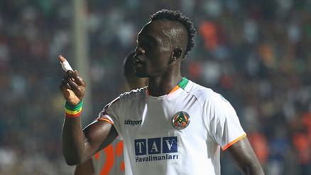 Alanyasporun en skoreri Cisse takımının son 3 maçında 6 gol kaydetti