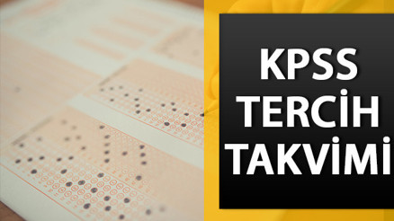 KPSS tercihleri ne zaman KPSS-2020/1 tercih tarihi belli oldu