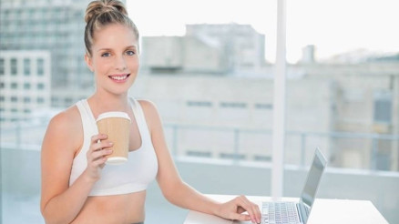 Spor yapmadan 1 saat önce kahve için