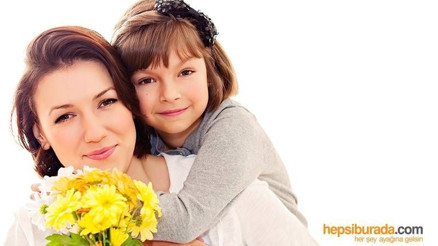 Anneler Günü için hediyelerin Hepsiburada