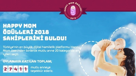 Happy Mom Ödülleri kazananları belli oldu Happy Mom Ödülleri kazananları belli oldu
