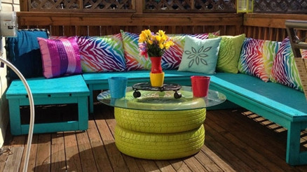 Bir lastikten daha fazlasını isteyenlere 30 dekorasyon önerisi