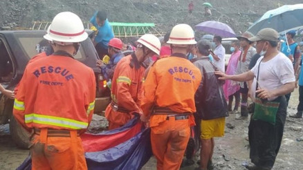 Son dakika Myanmarda madende kaza, çok sayıda ölü var