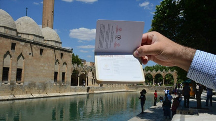 Şanlıurfayı ziyaret edenlere özel pasaport uygulaması