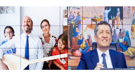 Ziya öğretmen, Karabük ve Aksaraydaki meslektaşlarıyla buluştu