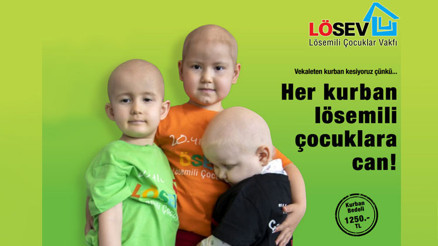 Her kurban lösemili çocuklara can
