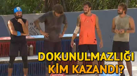 Survivor canlı yayında dokunulmazlık oyununu kim kazandı İşte Survivor 132. son bölüm ve günün kazananı