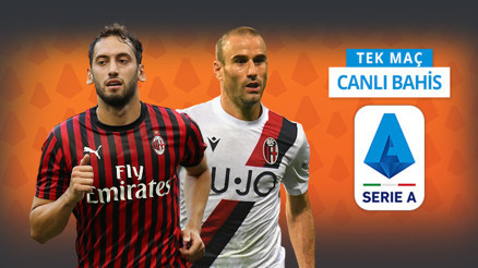 Hakan Çalhanoğlu oynayacak mı Milanın Bologna karşısında iddaa oranı...