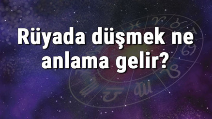 Rüyada düşmek ne anlama gelir Rüyada yüksekten düşmek ama ölmemek anlamı