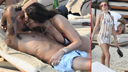 Plajda aşk dakikaları