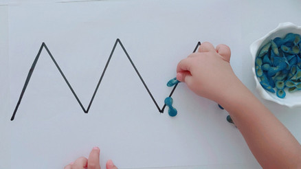 Okul öncesi dönemde çizgi çalışmaları