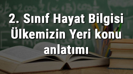 2. Sınıf Hayat Bilgisi Ülkemizin Yeri konu anlatımı 2. Sınıf Hayat Bilgisi Ülkemizin Yeri konu anlatımı