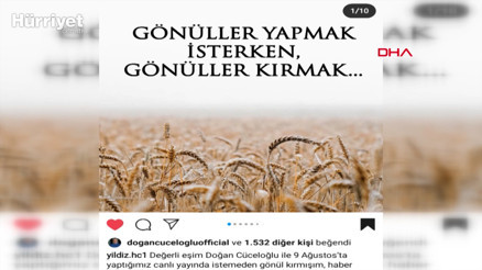 Cüceloğlu, Hatasız kul olmaz dedi ve kasaplardan özür diledi