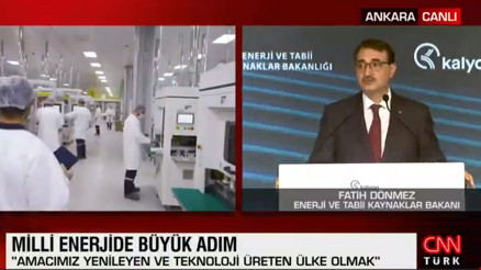Son dakika... Bakan Dönmez: Teknoloji ihraç eden bir ülke olmayı amaçlıyoruz