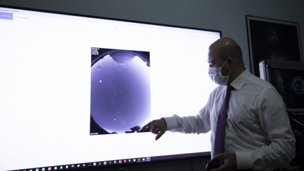 İzmir ve Manisada düşen meteor böyle görüntülendi