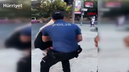 Police officers detaining woman with force for mask violation suspended