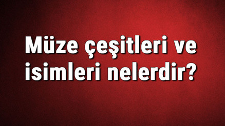 Müze çeşitleri ve isimleri nelerdir Müze çeşitleri hakkında bilgiler Müze çeşitleri ve isimleri nelerdir Müze çeşitleri hakkında bilgiler