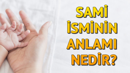 Sami İsminin Anlamı Nedir Sami Ne Demek