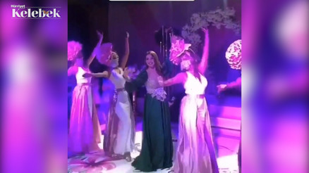 Sihirli Annem dizisinin oyuncusu Gizem Güven geçtiğimiz akşam kına gecesi yaptı.