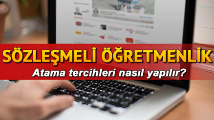 E devlet girişi atama tercih ekranı: Sözleşmeli öğretmenlik tercih başvuruları nasıl yapılır