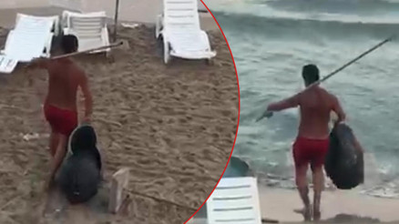 Ağaçları yakmış, şezlong ve şemsiyeleri kırmıştı Karar belli oldu Ağaçları yakmış, şezlong ve şemsiyeleri kırmıştı Karar belli oldu