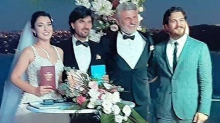 Gökhan Tiryaki ve Begüm Bağca evlendi Nikah şahidi Çağatay...