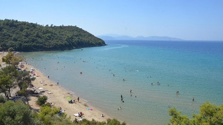 Kuşadasındaki milli parka ziyaretçi akını