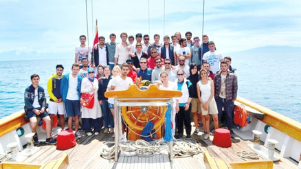 Yat kaptanları bu okulda yetişiyor