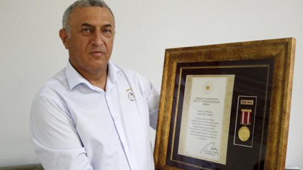 25 yıl sonra ’gazi’ unvanı aldı 25 yıl sonra ’gazi’ unvanı aldı