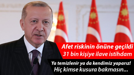 Son dakika… Cumhurbaşkanı Erdoğandan önemli açıklamalar