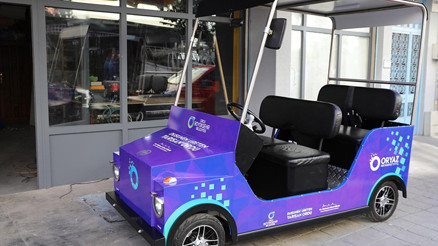 Ordu’da üretildi... Güneş enerjisiyle şarj oluyor