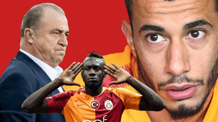 Son Dakika | Galatasarayda Belhanda ve Feghouli krizi sonrası Diagne ve Falcaodan Fatih Terime mesaj...