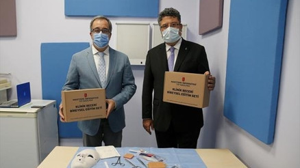 Eğitim setiyle pratik yapacaklar Eğitim setiyle pratik yapacaklar